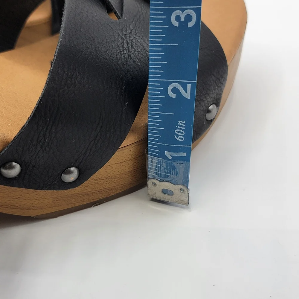 Kork-Ease Women's Black Sandals SIZE 10M. #1472‎